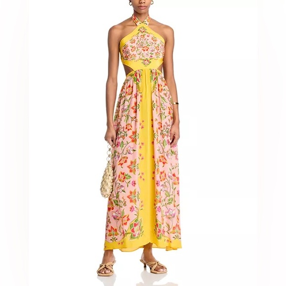 FARM Rio Beauty Scarf Maxi Halter Dress - Exclusive - Picture 10 of 13